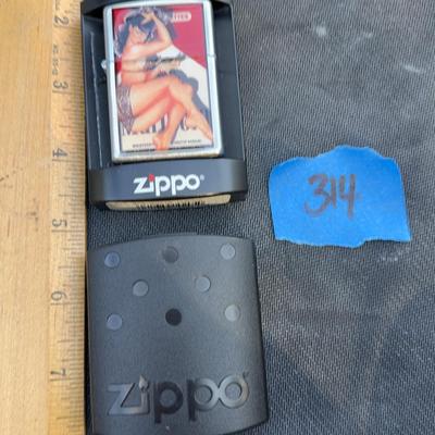 Marlboro Red Zippo, Lighter - Black Lingerie