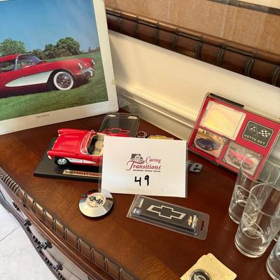 Chevy Corvette Memorabilia
