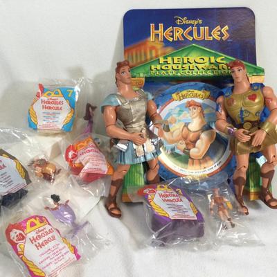 Disney Hercules Collection, 8 Pcs, Vintage 1990s