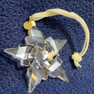 Swarovski 2021 Snowflake Crystal Ornament