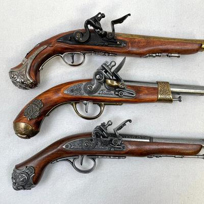Denix Collecting History Replica Guns 3pcs