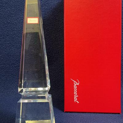 Baccarat Luxor Obelisk In Original Box 