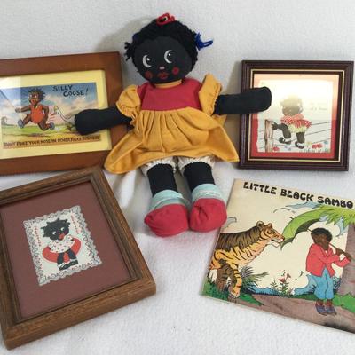 African American Vintage Memorabilia, 5 Pcs