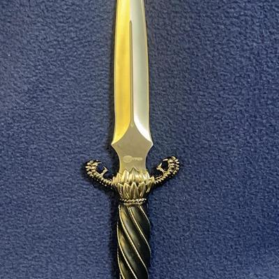 Eagle Talon Cutlery Knife New In Box With Leather Sheath