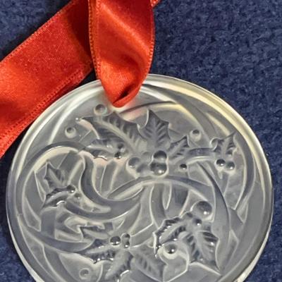 Lalique Christmas Noel Ornament
