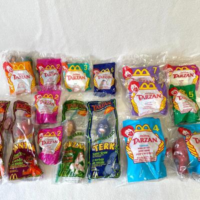 Disney Tarzan McDonalds Happy Meal Toys 