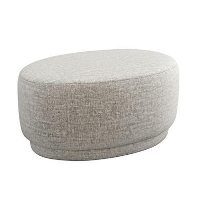 INTERLUDE HOME DANA  OTTOMAN $735

Measures 18"x37"x24"

This Interlude Home Ottoman features a circular design and a gray...