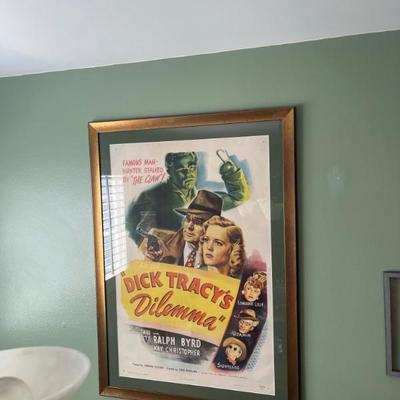 Dick Tracy poster 