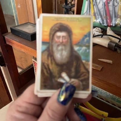 Advertising cigar cards 