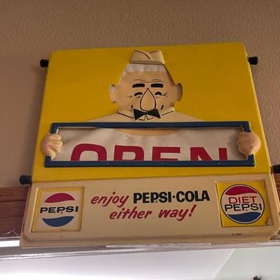 Pepsi sign 