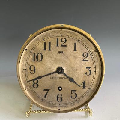 Seth Thomas Brass Mariners Ship’s Clock