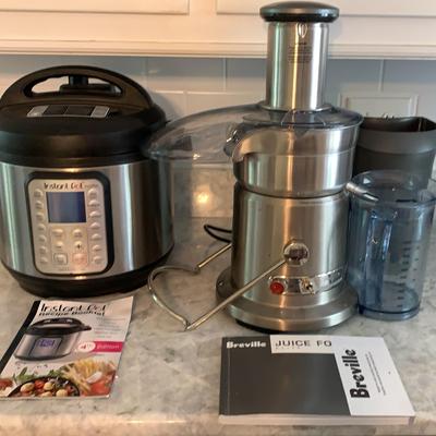 Breville Juicer And Instant Pot