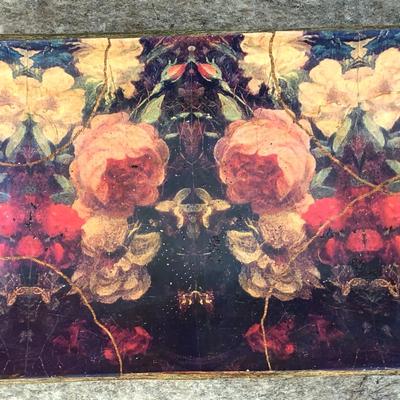 Large Decorative Papier Mache Bowl