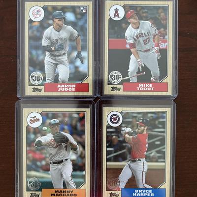 2017 Topps Update 30th Anniversary 1-45. Aaron Judge Rookie Card, Mike Trout and More