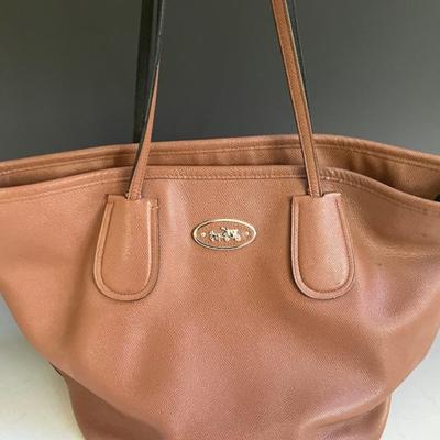 Coach Leather Tote
