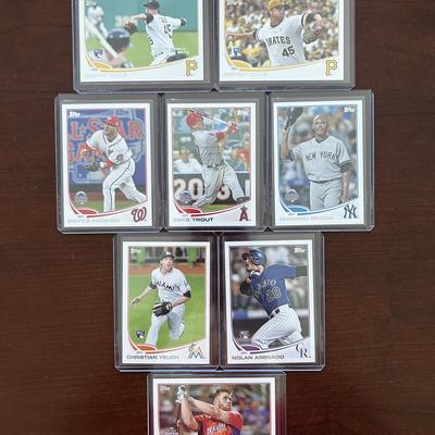 2013 Topps Update 1-330 w Franchise Forerunners. Garret Cole, Arenado, Yelich Rookies
