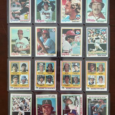 1978 Topps Complete Set. Eddie Murray, Paul Molitor Rookies and More
