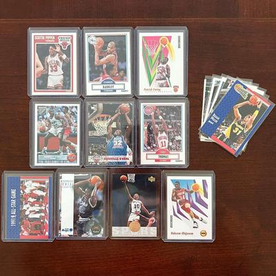 Vintage Basketball Cards. Shaquille O'Neal, Scottie Pippen, Charles Barkley and More