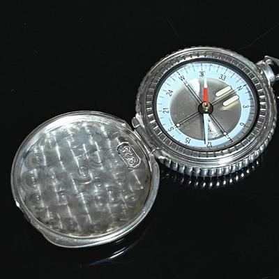 Harry Winston Texswiss Sterling Silver Compass 