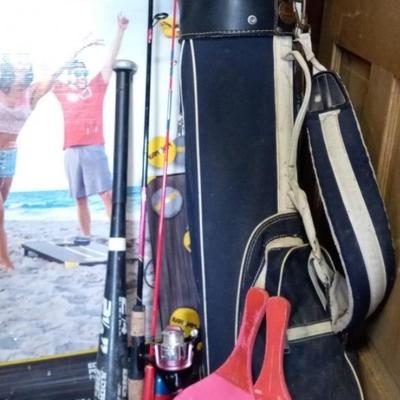 Outdoor Toys/Games With Kanjam Cornhole Set, Golf Clubs  Skis, Fishing & More