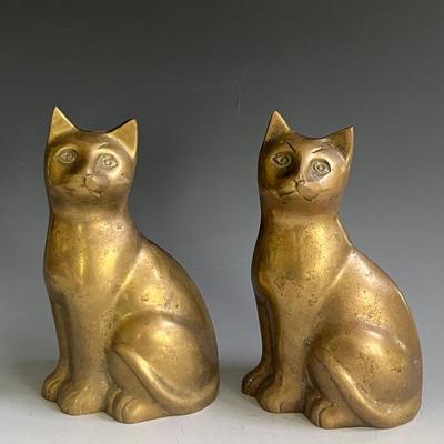 Brass Cats, Vintage 