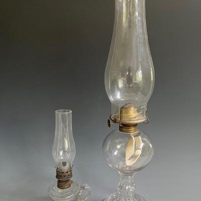 Antique Kerosene Lamps (2)