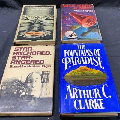 Lot4 First Ed Science Fiction Novels1960s&70s
