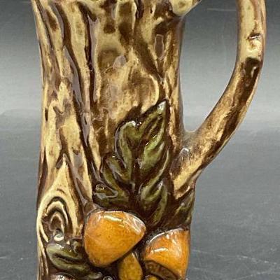 LB Signed Vintage Mushroom Motif Ceramic Shaker
