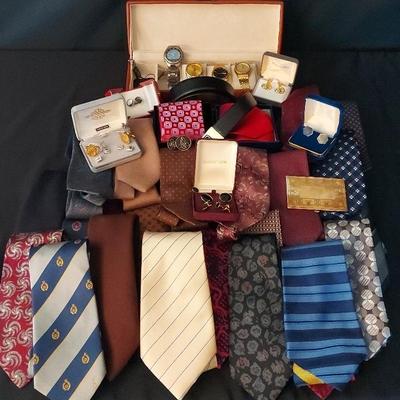 MEN'S QUALITY WATCHES, TIE CLIPS, AND TIES