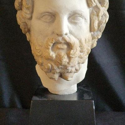 VINTAGE 1959 ALVA STUDIOS MUSEUM BUST OF ASKLEPIOS