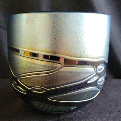 PHOENICIAN MALTA GLASS VASE 