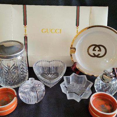 GUCCI ASHTRAY AND MORE 