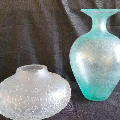 TWO GORGEOUS BALOS AND PEILL & PUTZLER VASES