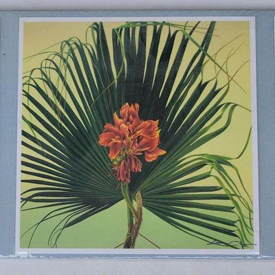 HAND-SIGNED WATERCOLOR "LAS VEGAS" SERIES POSTCARDS BY LAWRENCE TZUCHI YUN