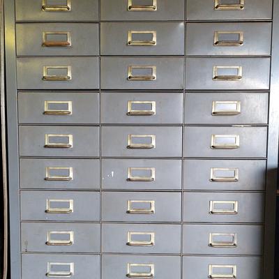 COLE STEEL STORAGE CABINET