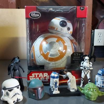 STAR WARS BB-8 ASTROMECH DROID, CHRISTMAS ORNAMENTS, AND FORM ANTENNA/PENCIL TOPPERS