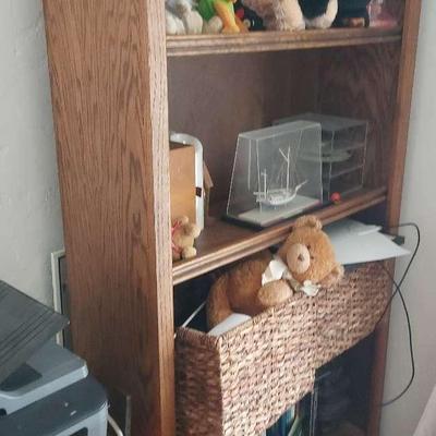 WOODEN BOOKCASE