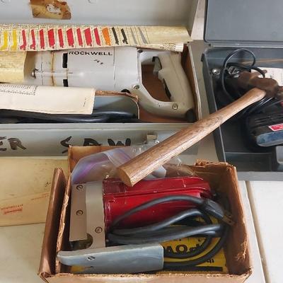 THREE POWER TOOLS
