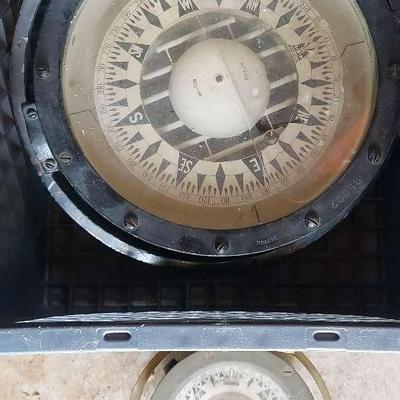 LIQUID RITCHIE & BERGEN NAUTIK METAL COMPASSES