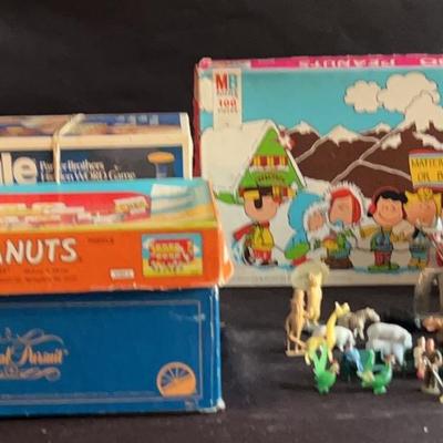 Vintage Toys, Puzzles, And Games