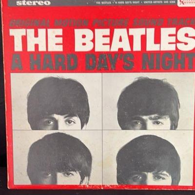 LPS from the 60s and 70s Featuring The Beatles “A Hard Days Night”
