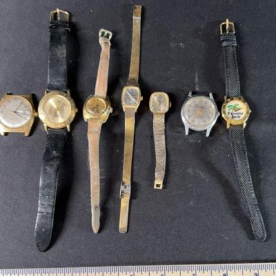 Vintage Mechanical Watches Featuring Thomas Pulsar Timex And More