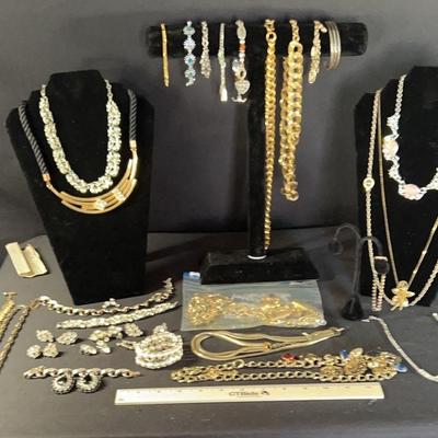 Large Lot Of Costume Jewelry