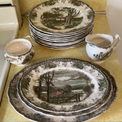 Vintage China- Johnson Brothers - Friendly Village
