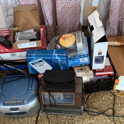 A Combination Of Old And New Electronics