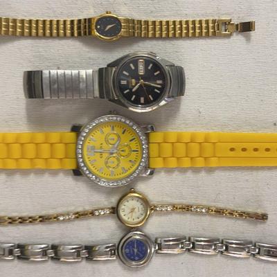 Five watches featuring Seiko