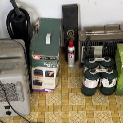 Heaters, Gas Candle, Lantern, Air Mattress And More