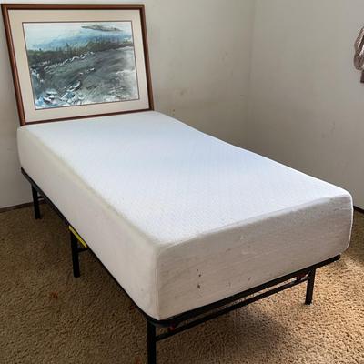 Twin Bed, 12 Inch Thick Memory Foam Mattress