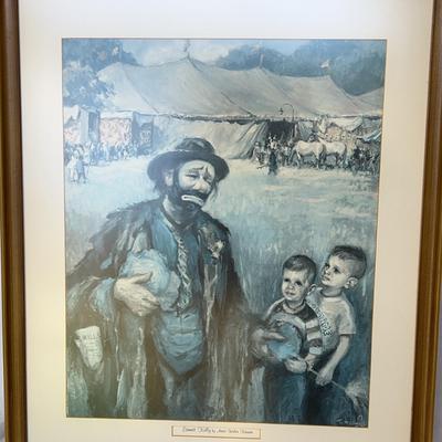 Emmett Kelly By Walter Krawiec 