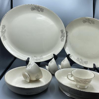Platters, Vegetable Bowls, And Cups By Flintridge China 